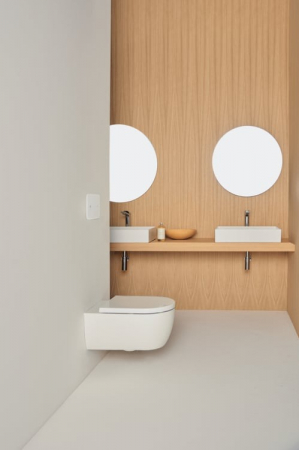 Vas wc suspendat Ideal Standard Blend Curve AquaBlade alb lucios cu capac inclus [6]