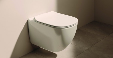 Vas wc suspendat Ideal Standard Tesi AquaBlade alb lucios cu capac inclus [2]