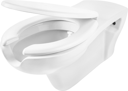 Baie - Vas wc suspendat pentru persoane cu dizabilitati Deante Vital, capac soft close inclus, alb