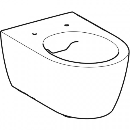 Vas wc suspendat rimless alb oval Geberit iCon [4]