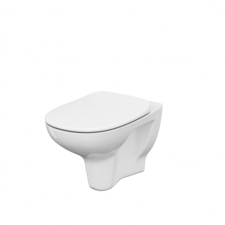 Vase WC - Vas wc suspendat rimless Cersanit Arteco cu capac polipropilena inclus, alb