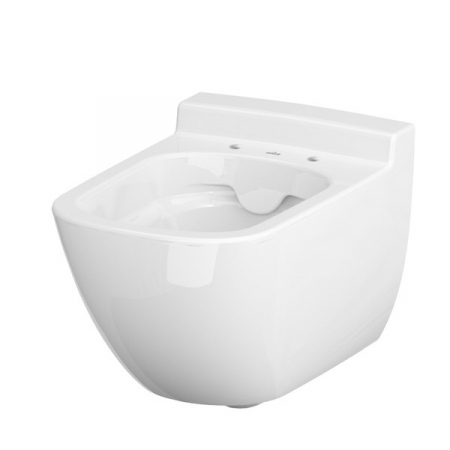 Baie - Vas wc suspendat rimless Cersanit Caspia, alb