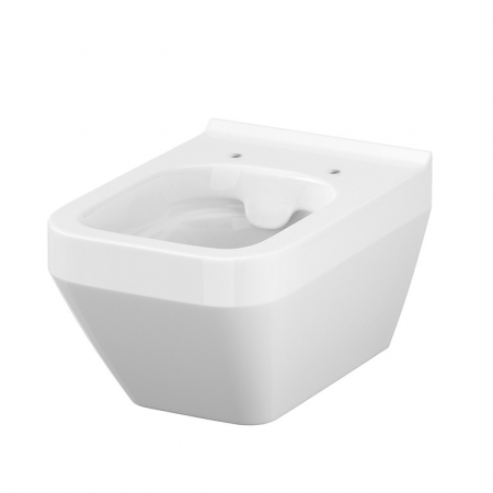 Baie - Vas wc suspendat rimless Cersanit Crea, dreptunghiular, alb