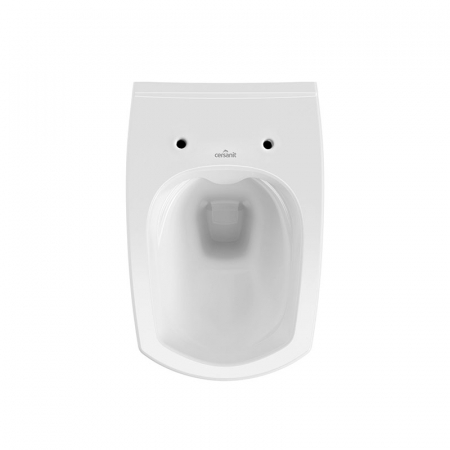Vas wc suspendat rimless, cu capac duroplast, Cersanit Carina [1]