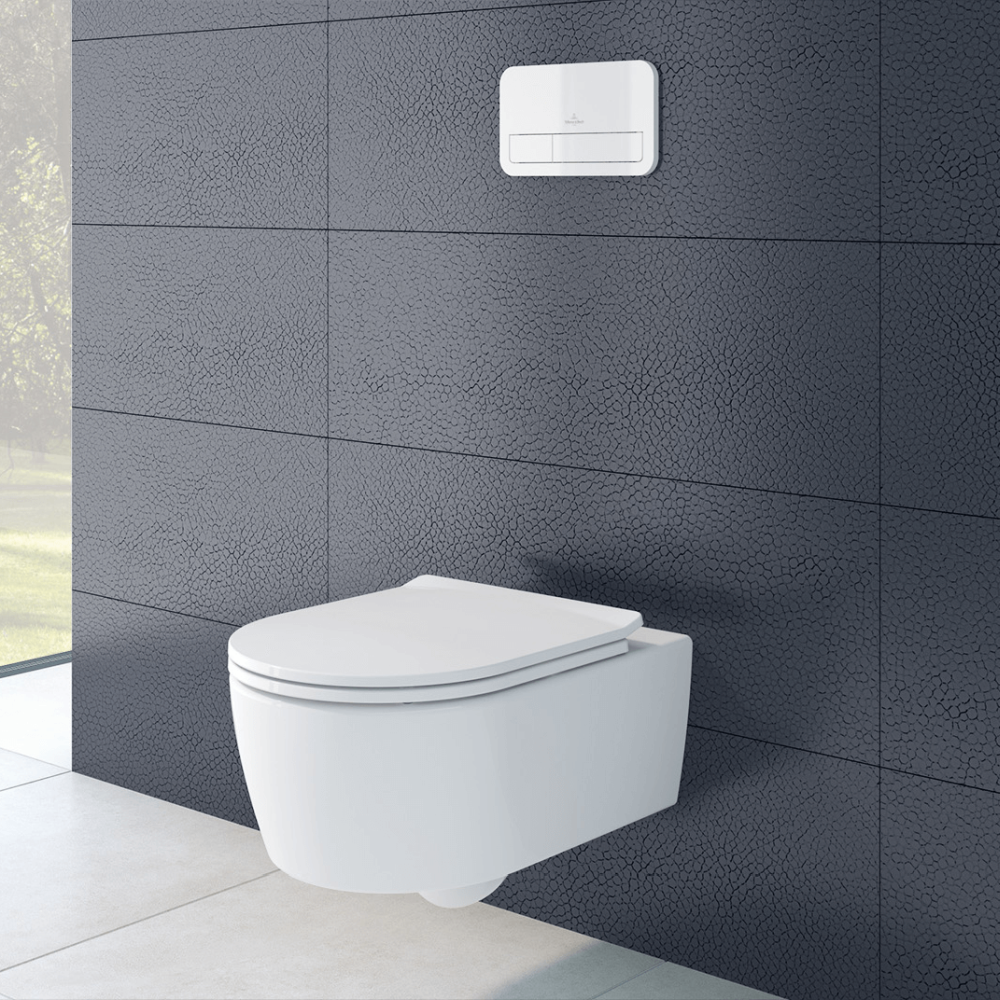 Baie - Vas Wc suspendat rimless cu capac soft close Villeroy & Boch, Soul