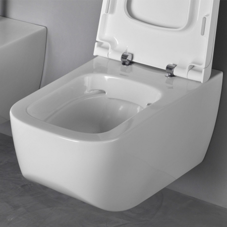 Vas wc suspendat rimless culoare alb lucios Hatria Next [2]