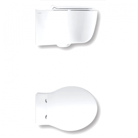 Vas Wc suspendat rimless Hatria Le Fiabe culoarea alba [1]