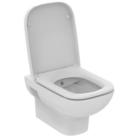 Vase WC - Vas wc suspendat rimless Ideal Standard i.Life A cu functie bideu si capac inclus