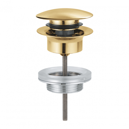 Sifoane, ventile si racorduri - Ventil lavoar push-open Grohe auriu periat Cool Sunrise