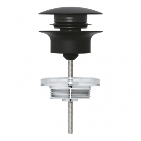 Ventil lavoar push-open Grohe negru mat [1]