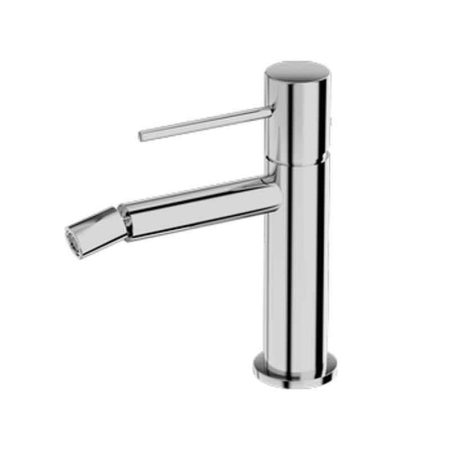 Baterii bideu - Baterie bideu din alama sanitara, crom lucios, pipa fixa, 13 cm, LaVita Verdi