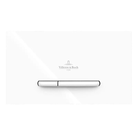 Baie - Clapeta de actionare dubla Villeroy&Boch ViConnect 300S alb