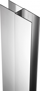 Accesorii dus - Profil extensie cabina dus culoare crom lucios 200 cm Deante