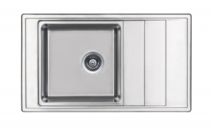 Chiuvete bucatarie inox - Chiuveta bucatarie inox cu picurator crom Deante, Bolero