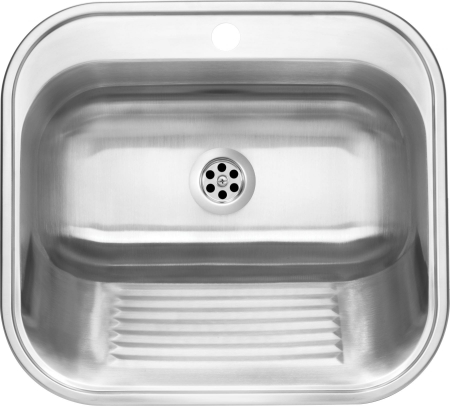 Chiuvete bucatarie inox - Chiuveta inox pentru service auto dreptunghiulara crom Deante