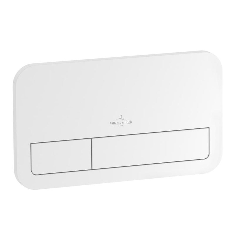 Clapeta actionare rezervor wc Villeroy Boch ViConnect alba