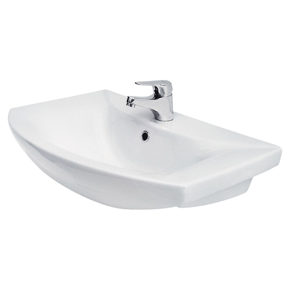 Lavoar baie suspendat ceramica Cersanit, Omega Alb