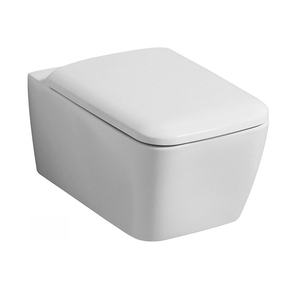 Vas wc suspendat rimless alb, dreptunghiular, Geberit iCon Dreptunghiulara