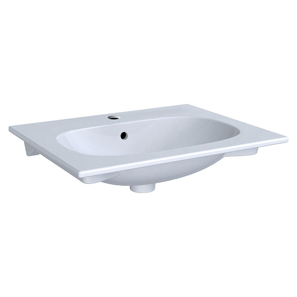 Lavoar baie incastrat alb 60 cm Geberit Acanto