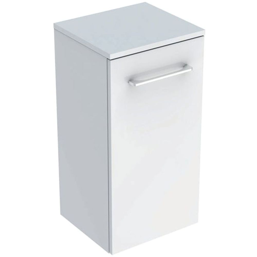 Dulap baie suspendat Geberit Selnova Square, o usa, 65 cm, alb lucios Alb lucios