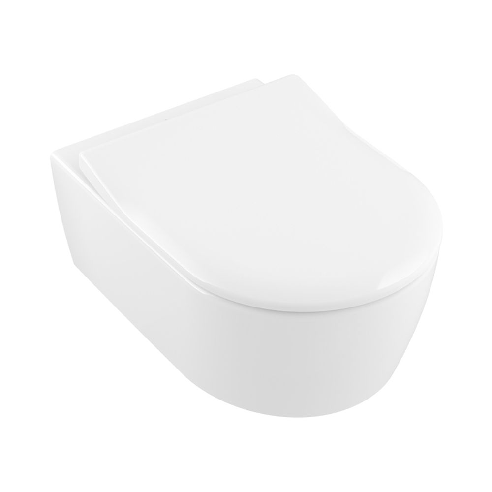 Vas WC suspendat rimless cu capac soft close inclus Villeroy Boch, Subway