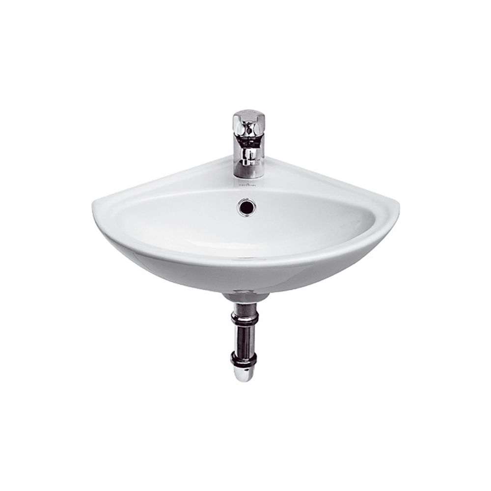 Lavoar baie alb pe colt 32 cm Cersanit Sigma