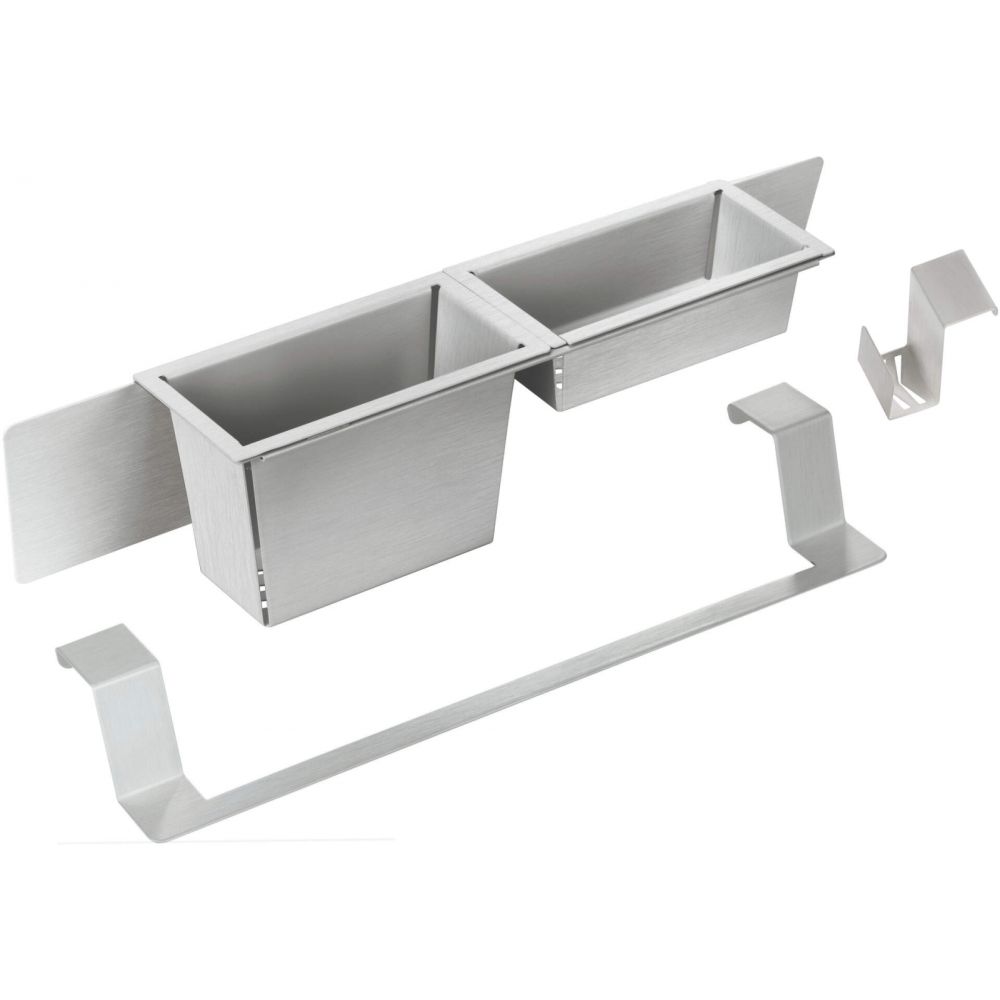 Accesorii crom pentru chiuveta de bucatarie Deante, Magnetic Crom