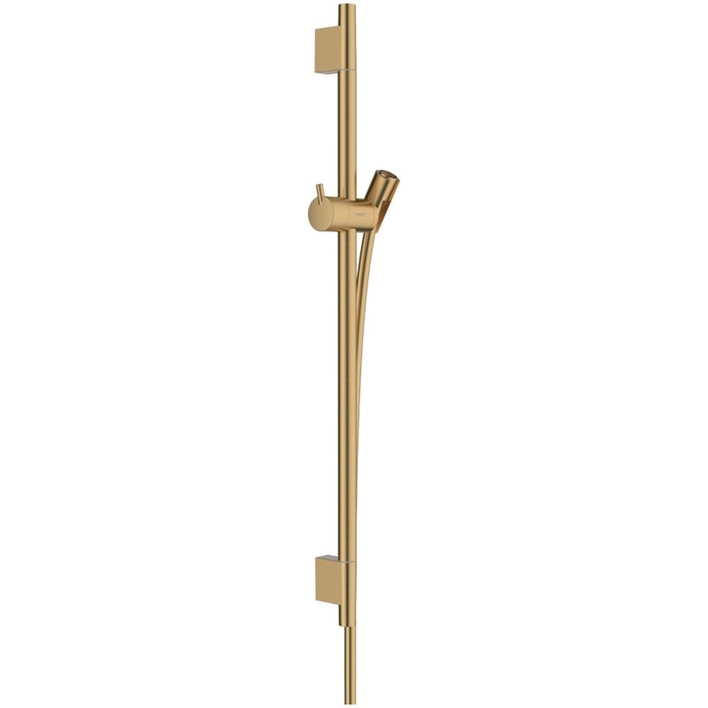 Bara dus bronz periat Hansgrohe, Unica S Puro cu furtun 28632140 Bronz periat
