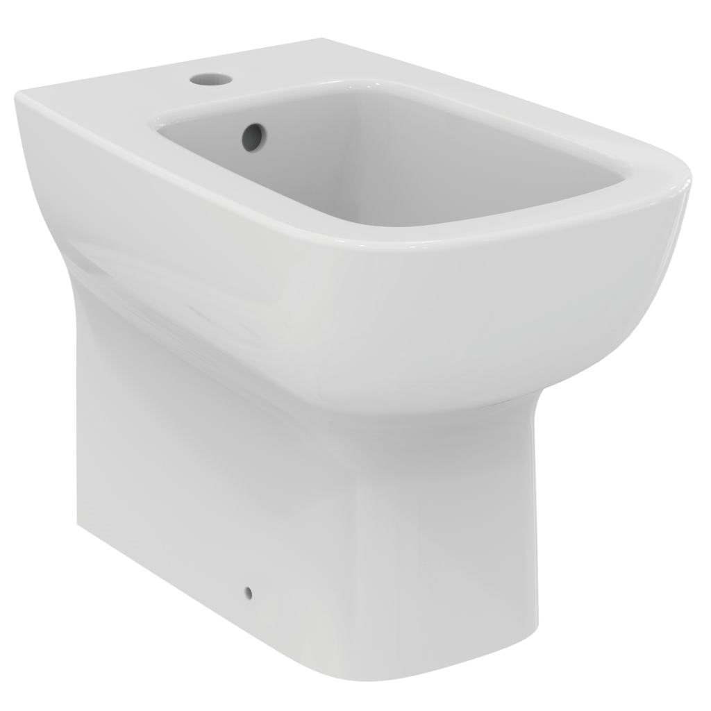 Bideu de podea, alb, 54x36 cm, Ideal Standard Esedra