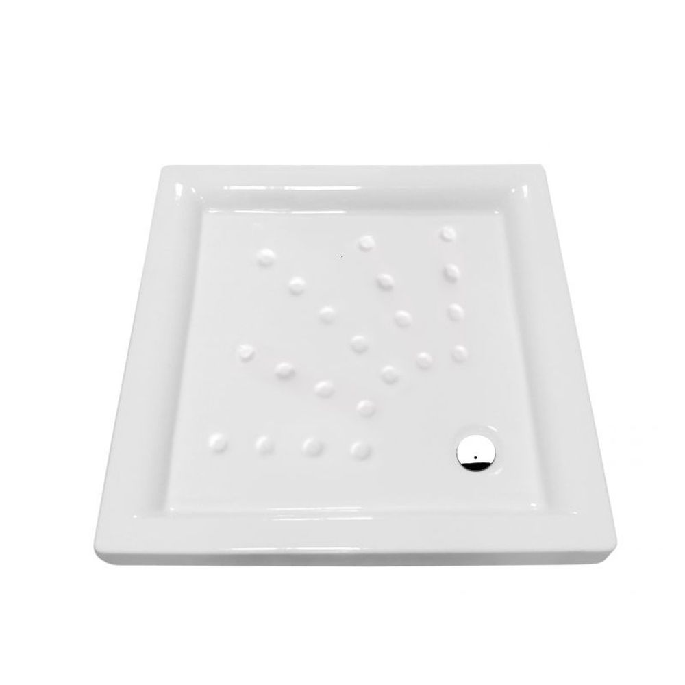 Cadita dus patrata Gala Atlas, 80x80 cm, alba 800x800 mm