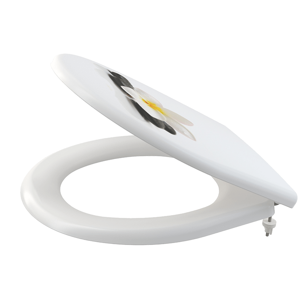 Capac wc soft close duroplast Alcadrain A604 FLOWER Flower