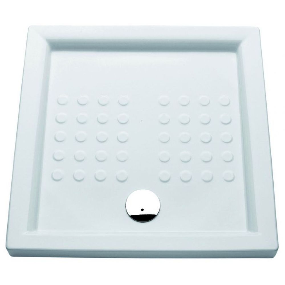 Cadita dus patrata Gala Atlas, 90x90 cm, alba 900x900 mm