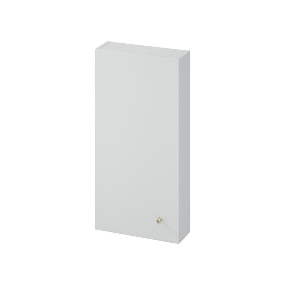 Dulap baie suspendat Cersanit Larga, o usa, 40 cm, gri, montat Gri, 400 mm