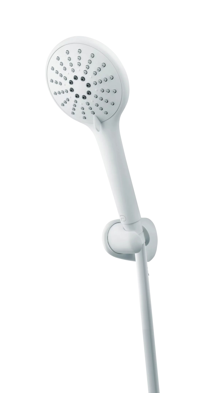Set de dus cu suport, futun si para, 3 functii, alb, FDesign Inula